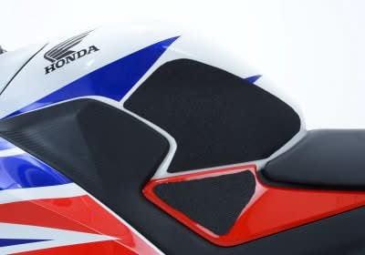 NAKLEJKA NA BAK TANKPAD ANTYPOŚLIZGOWY 4 CZĘŚCI RG RACING HONDA CBR300R BLACK 1