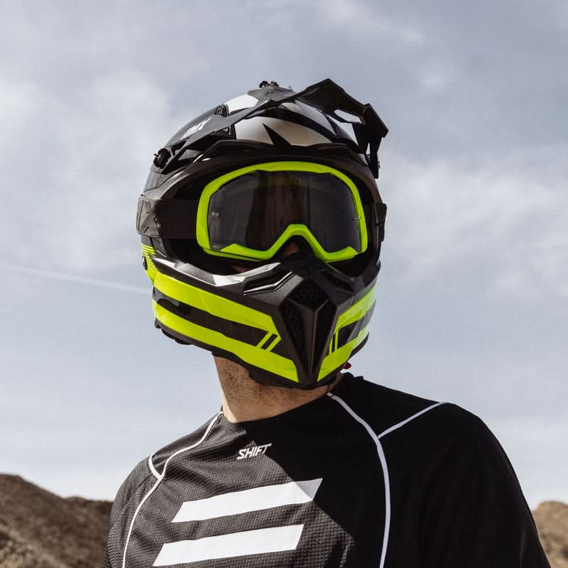 Gogle Imx Endurance Flip Flo Yellow Matt/Black - Szyba Dark Smoke + Clear (2 Szyby W Zestawie) 9 241755_ZAL518802.jpg