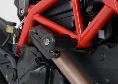 CRASHPADY AERO RG RACING DUCATI HYPERMOTARD 821/939/939SP/HYPERSTRADA 821/939 BLACK 1