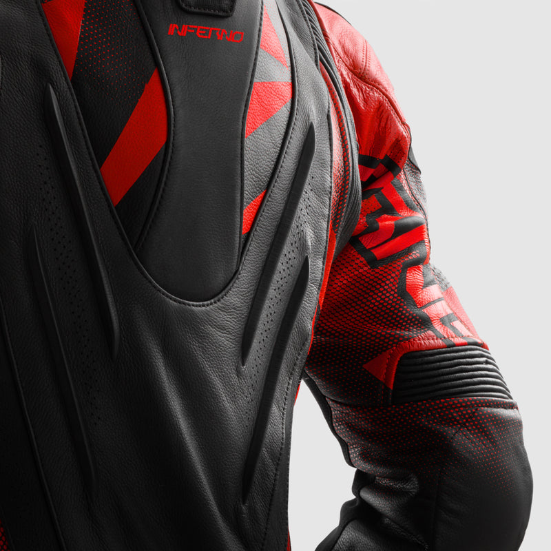 Kurtka motocyklowa skórzana Rebelhorn Inferno Black Fluo Red 11 324145_ZAL786522.jpg