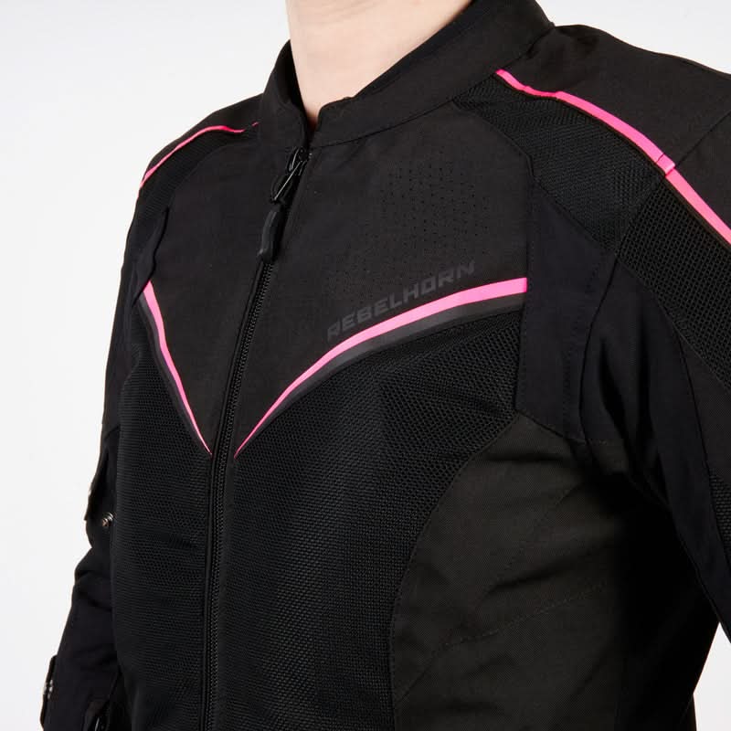 Motocyklowa Kurtka Tekstylna Rebelhorn Hiflow IV Lady Black/Flo Pink 9 214984_ZAL511141.jpg