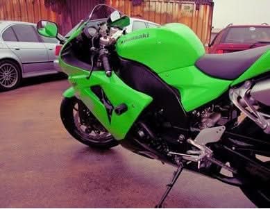 CRASHPADY CLASSIC RG RACING KAWASAKI ZX-10R 06- 07 BLACK 1