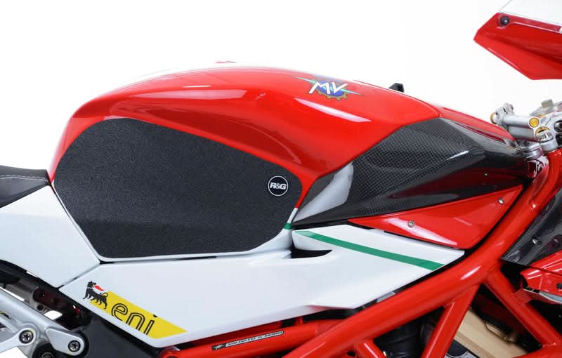 NAKLEJKA NA BAK TANKPAD ANTYPOŚLIZGOWY 4 CZĘŚCI RG RACING MV AGUSTA F4 1000R (10-) BLACK 1