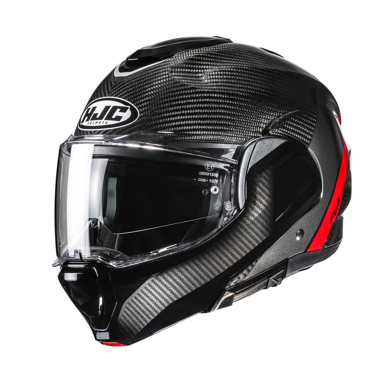 Kask motocyklowy HJC F100 Carbon Stan Black Red 1 354443_ZAL827763.jpg