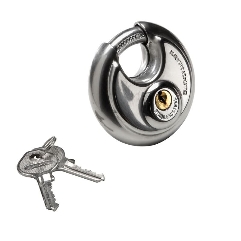 KŁÓDKA NA KLUCZ KRYPTONITE DISC S.S KEY PADLOCK 70MM 1