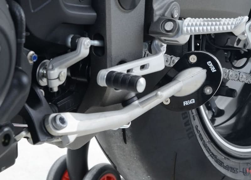 ELEMENT NÓŻKI RG RACING TRIUMPH SPEED TRIPLE S (16-)/SPEED TRIPLE R (16-) SILVER 1