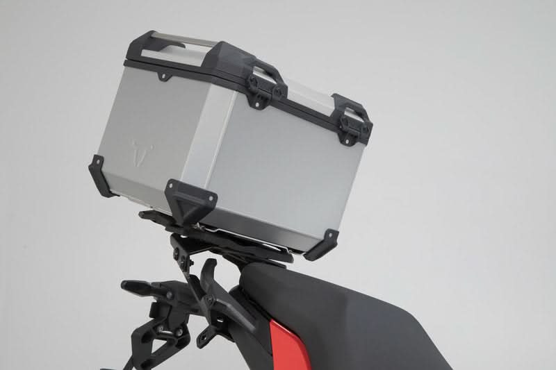 ZESTAW KUFRA CENTRALNEGO TRAX ADV SW-MOTECH TRIUMPH TIGER 900 (19-23)/ 1200 (22-) SILVER 3