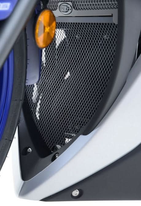 OSŁONA KOLEKTORÓW WYDECHOWYCH RG RACING YAMAHA YZF-R25 14- 18/R3 15- 18 BLUE 1