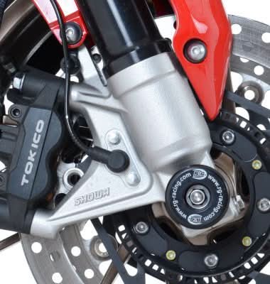 SLIDERY PRZEDNIEGO ZAWIESZENIA RG RACING HONDA VFR800 14- BLACK 7