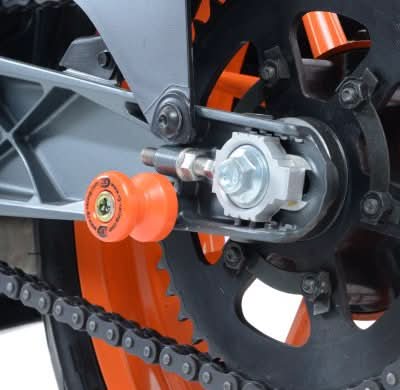 ROLKI WAHACZA M10 RG RACING Z750 -06, ZX-10R -07, ZX12-R, Z250SL, NINJA - ORANGE 9