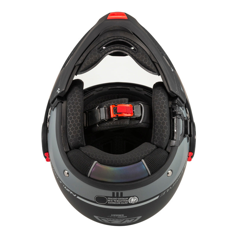 Kask Motocyklowy NZI Minimod Duo Smart Black Antracite Matt 17 362380_ZAL854277.jpg