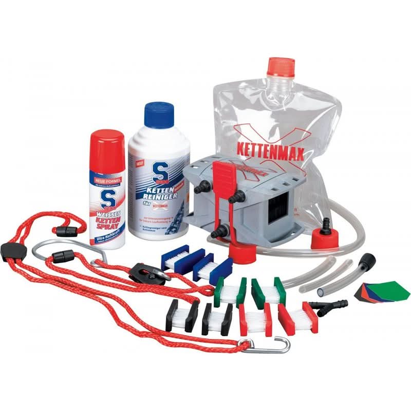 URZĄDZENIE DO CZYSZCZENIA ŁAŃCUCHA (DODATKOWO ŚRODEK CZYSZCZĄCY I SMARUJĄCY) S100 KETTENMAX PREMIUM 1
