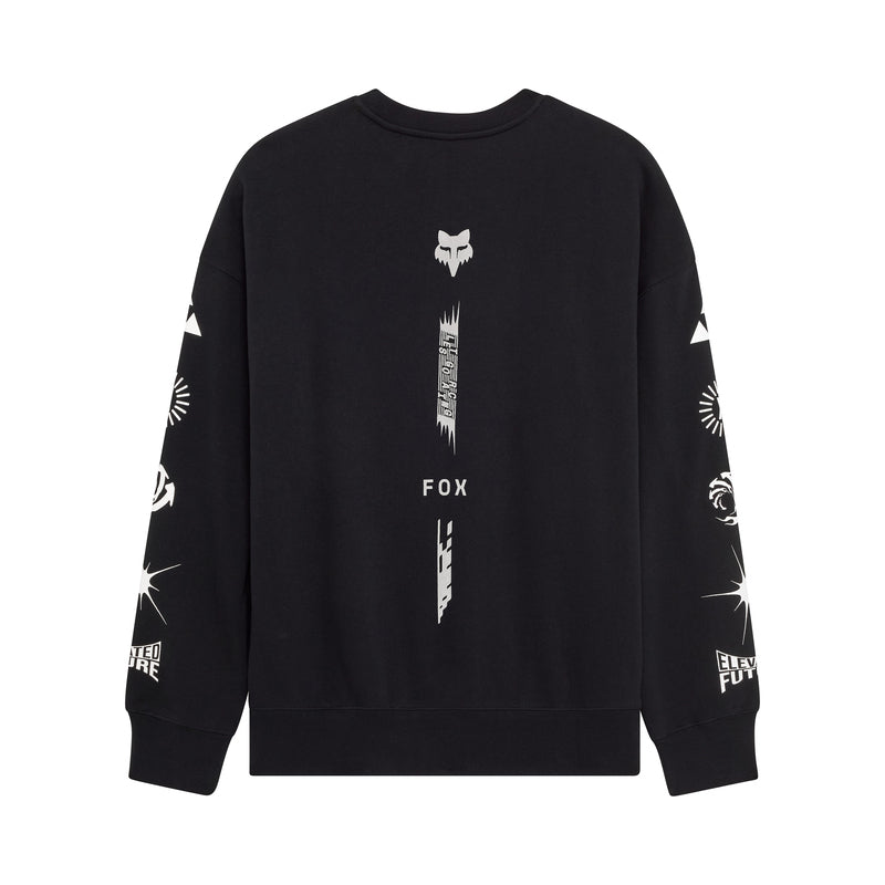 Bluza FOX Image Cosmo Oversized Fleece Crew Black 3 338496_ZAL816175.jpg