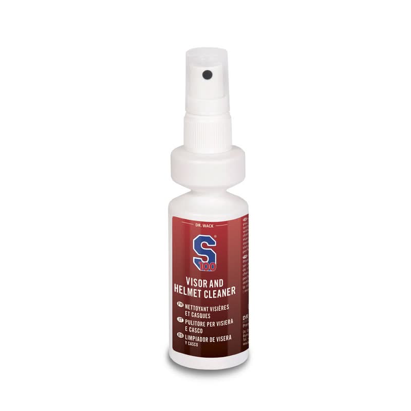 PREPARAT DO CZYSZCZENIA WIZJERA I SKORUPY KASKU S100 VISOR AND HELMET CLEANER-100ML 1