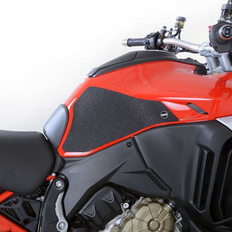 NAKLEJKA NA BAK TANKPAD ANTYPOŚLIZGOWY 2 CZĘŚCI RG RACING DUCATI MULTISTRADA V4 (S) (SPORT) 21- BLAC 1