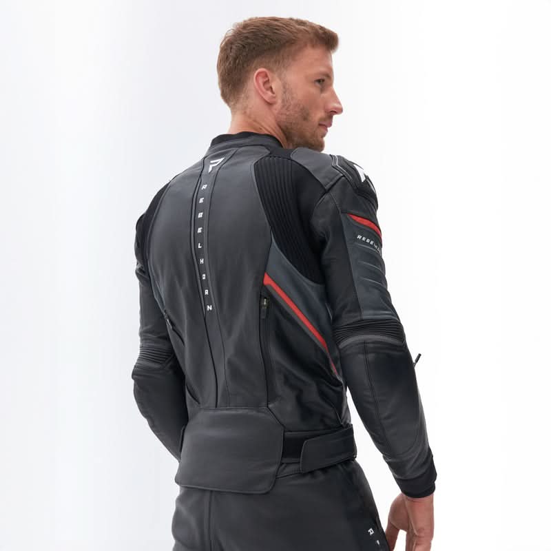 Kurtka motocyklowa skórzana Rebelhorn Veloce Black Grey Fluo Red 22 277790_ZAL678247.jpg