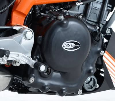 ZESTAW OSŁON SILNIKA RG RACING KTM 390 DUKE/RC 390 UP TO 2015, (2 CZĘŚCI) BLACK 5