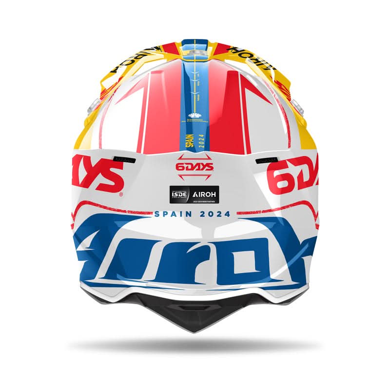 Kask Motocyklowy Airoh Wraaap 6Days Spain 2024 Gloss 5 330475_ZAL749591.jpg