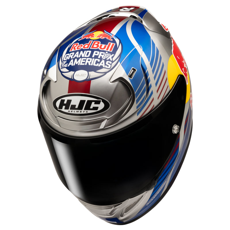 KASK MOTOCYKLOWY HJC RPHA12 RED BULL AUSTIN GP 2 XS 9