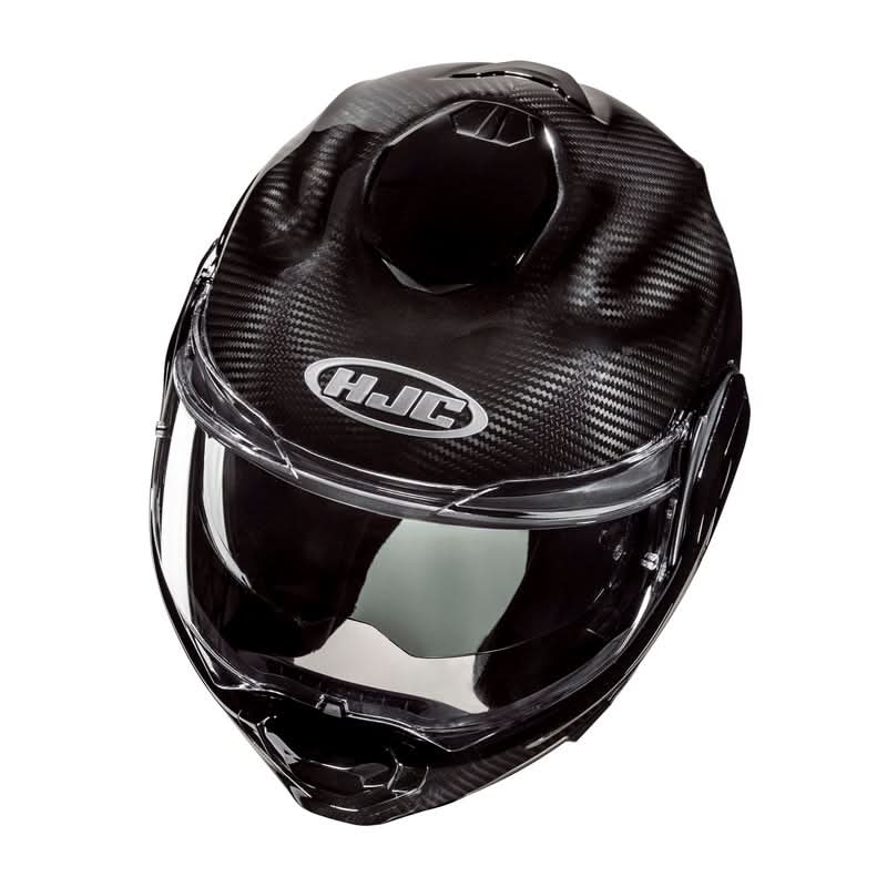 Kask Motocyklowy Hjc F100 Carbon Solid Black 3 331903_ZAL751016.jpg