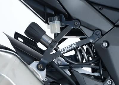 MOCOWANIE WYDECHU RG RACING KAWASAKI Z1000SX 14-, PARA BLACK 3