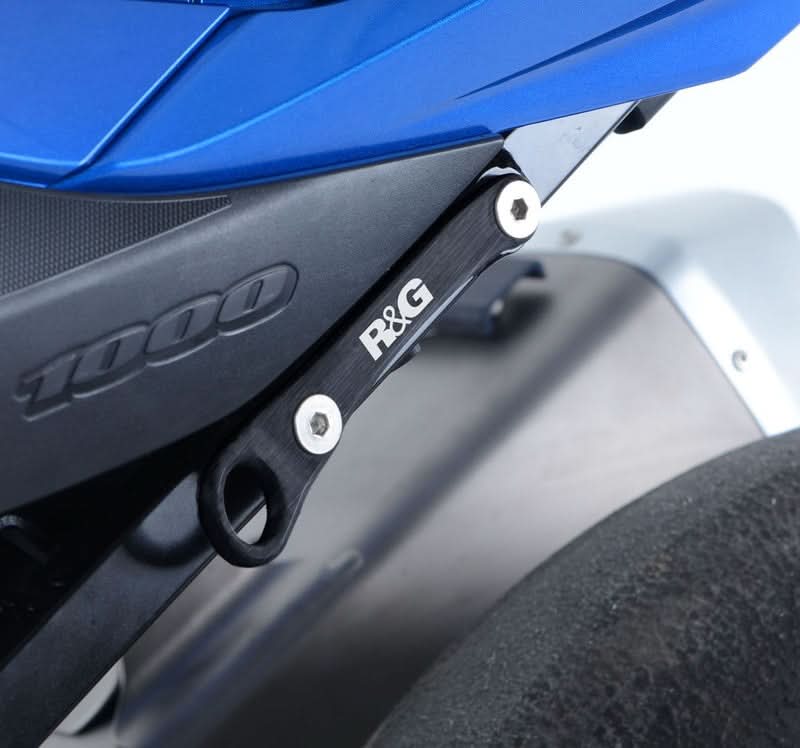 UCHWYTY NA PASY TRANSPORTOWE RG RACING SUZUKI GSX-R1000 17-/GSX-R1000R 17- BLACK 1