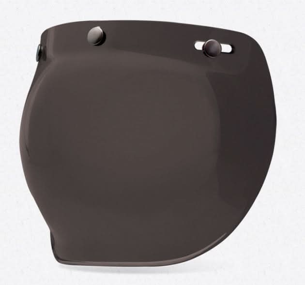 SZYBA BELL CUSTOM 500 BUBBLE DARK SMOKE 1