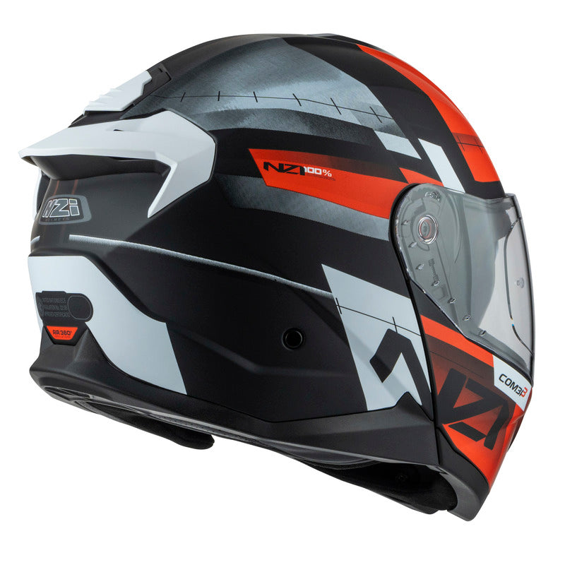 Kask Motocyklowy NZI Combi 3 Duo Metric Black Red Matt 7 362666_ZAL855998.jpg
