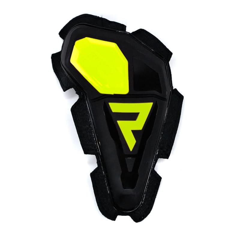 SLIDERY ŁOKCI REBELHORN (NA RZEPY) BLACK/FLO YELLOW 1