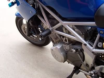 CRASHPADY CLASSIC RG RACING YAMAHA TRX850 BLACK 1