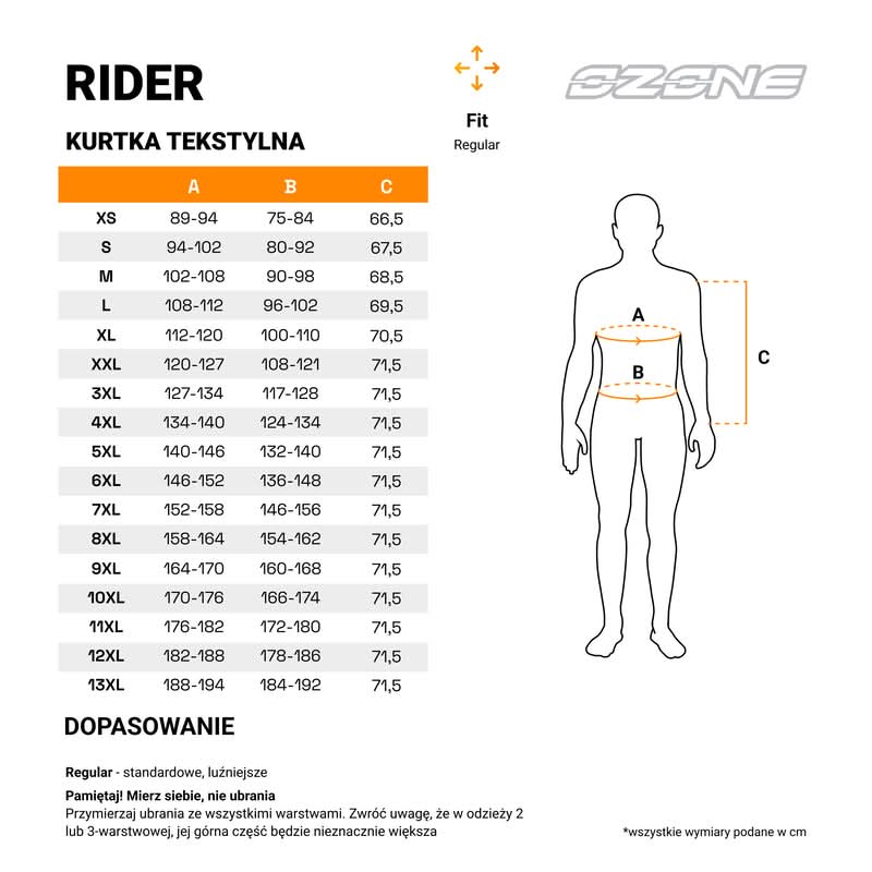 Kurtka Motocyklowa Tekstylna Ozone Rider Black 41 293477_ZAL695088.jpg