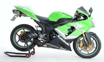 OSŁONA SILNIKA RG RACING KAWASAKI ZX6-R 05-06, PRAWA STRONA OSŁONA GENERATORA BLACK 5