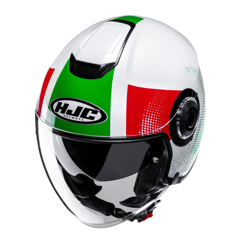 Kask motocyklowy HJC I40N Pyle White Green 5 303384_ZAL662560.jpg