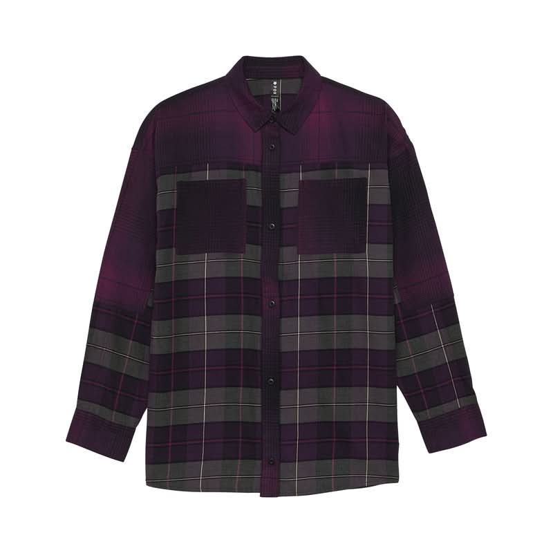 Koszula Fox Lady Oversized Flannel Sangria 17 311477_ZAL719294.jpg