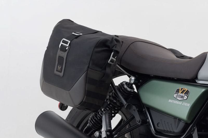 ZESTAW SAKW I STELAŻY LEGEND GEAR LC BLACK EDITION SW-MOTECH MOTO GUZZI V7 IV SPECIAL/STONE (20-) 7