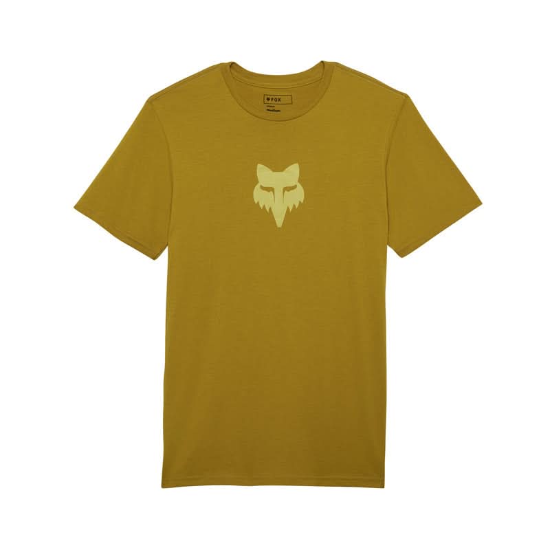 T-Shirt Fox Fox Head Prem Tee Mustard 1 310729_ZAL717012.jpg