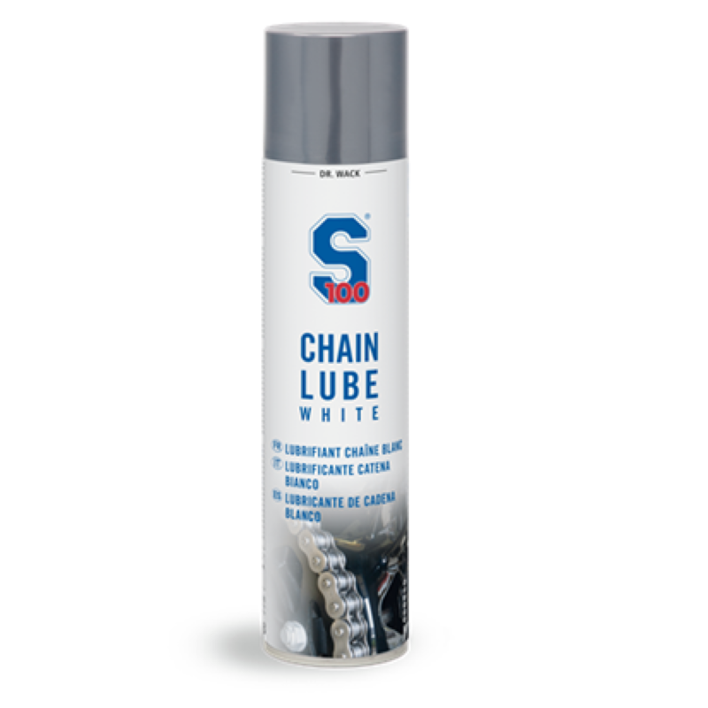 SMAR DO ŁAŃCUCHA W SPRAYU S100 CHAIN LUBE WHITE 100ML 1