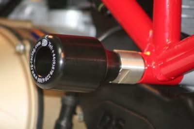 CRASHPADY CLASSIC RG RACING DUCATI HYPERMOTARD 1100 07- (NOT EVO) BLACK 1