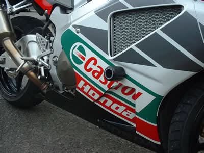 CRASHPADY CLASSIC RG RACING HONDA VTR1000SP2 BLACK 1