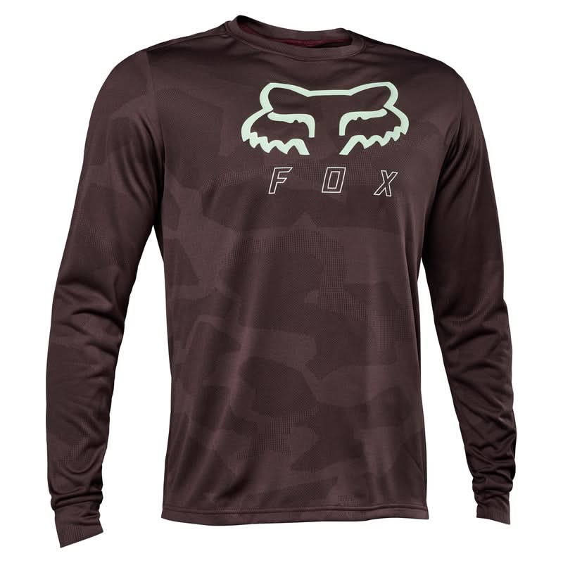 Koszulka Rowerowa z Długim Rękawem Fox Ranger Tru Dri Dark Maroon 1 261137_ZAL540812.jpg