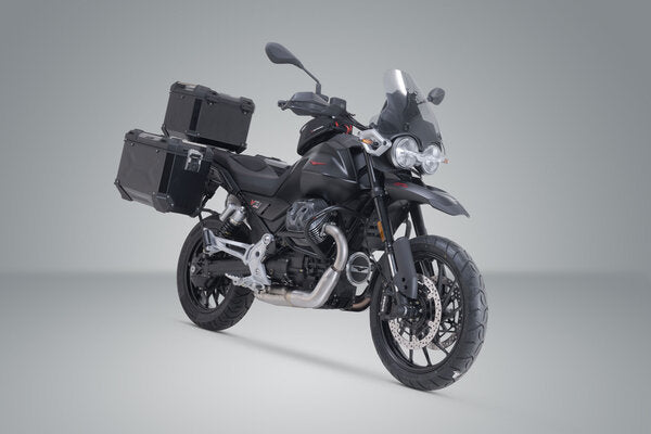 ZESTAW BAGAŻOWY ADVENTURE TRAX SW-MOTECH MOTO GUZZI V85 STRADA (24-) BLACK 3