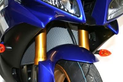OSŁONA CHŁODNICY RG RACING YAMAHA R6 06- 16, R1 07- 08 TITANIUM 3