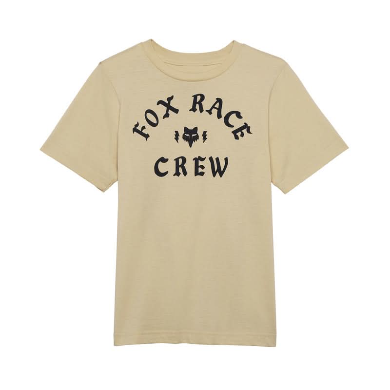 T-Shirt Fox Junior Race Crew Cream 25 311177_ZAL719491.jpg