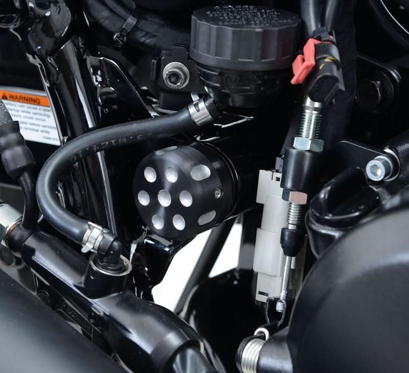 ZAŚLEPKA RAMY RG RACINGHARLEY DAVIDSON STREET 500/750, PRAWA STRONA BLACK 1
