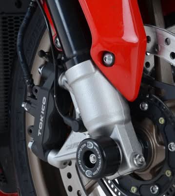 SLIDERY PRZEDNIEGO ZAWIESZENIA RG RACING HONDA VFR800 14- BLACK 5