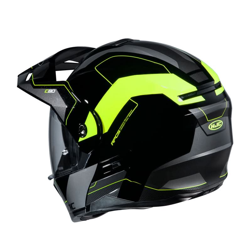 Motocyklowy Kask HJC C80 Rox Black/Yellow 5 215792_ZAL370363.jpg