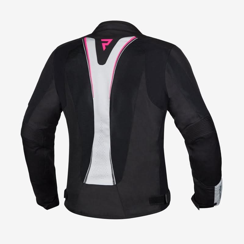 Motocyklowa Kurtka Tekstylna Rebelhorn Hiflow IV Lady Black/Silver/Flo Pink 3 215013_ZAL420778.jpg