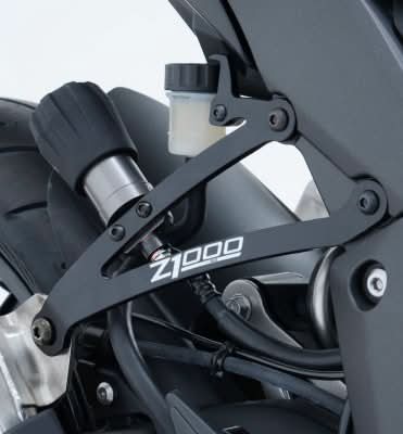 MOCOWANIE WYDECHU RG RACING KAWASAKI Z1000SX 14-, PARA BLACK 1