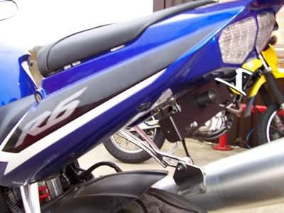 MOCOWANIE TABLICY REJESTRACYJNEJ RG RACING YZF-R6 03- 05/R1 02- 03 1