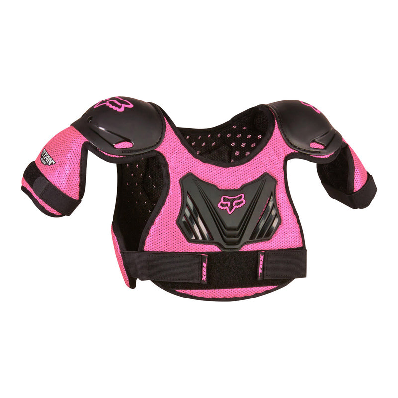 Ochraniacz Klatki Piersiowej Junior FOX Peewee Titan Roost Deflector Black Pink 1 308536_ZAL745900.jpg
